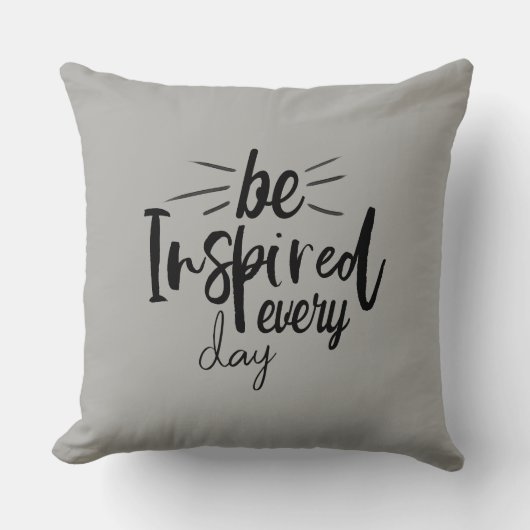 前向き引用文ことわざはインスパイア毎日 クッション (正面)