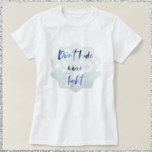 前向き引用文タイポグラフィ Tシャツ