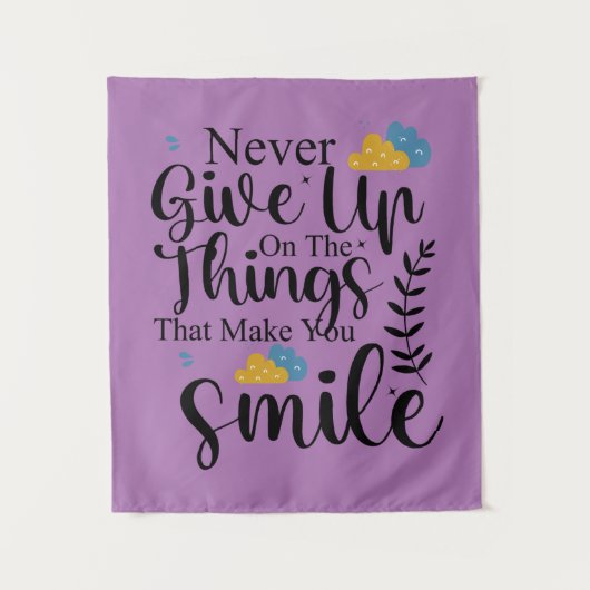 前向き引用文メンタルヘルス タペストリー (正面)