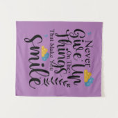 前向き引用文メンタルヘルス タペストリー (正面(横))