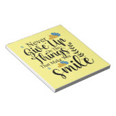 前向き引用文メンタルヘルス ノートパッド (アングル)