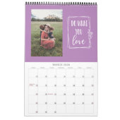 前向き引用文家族の写真カレンダー祖父母 カレンダー (3月 2026)