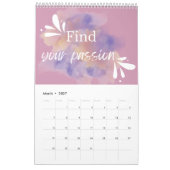 前向き引用文2025カレンダー カレンダー (3月 2027)