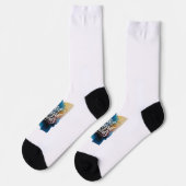 前向き引用文 ソックス (左)