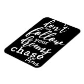 前向き引用文 | 後を追Your Dreams Preflexer マグネット (左側)