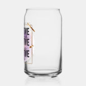 前向き心前向き生前向き命 ガラス缶 (左)