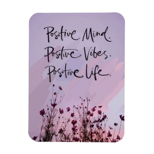 前向き心前向き生前向き命 マグネット (縦)