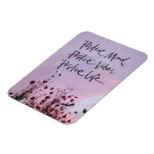 前向き心前向き生前向き命 マグネット (左側)