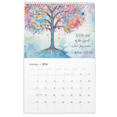 前向き感動的動機聖なる書物、 経典 カレンダー (1月 2026)