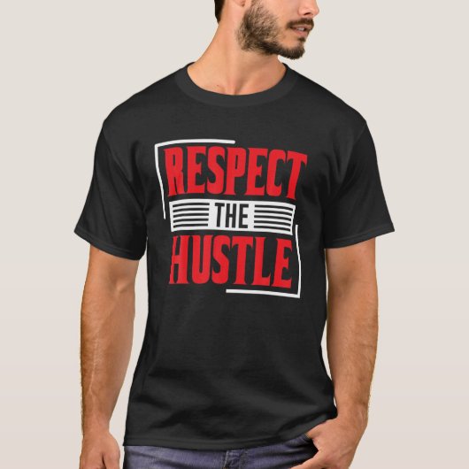 前向き感動的考えThind Through Th Tシャツ (正面)
