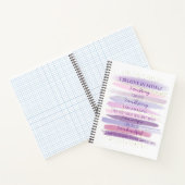 前向き確認水の色 ノートブック (内部)