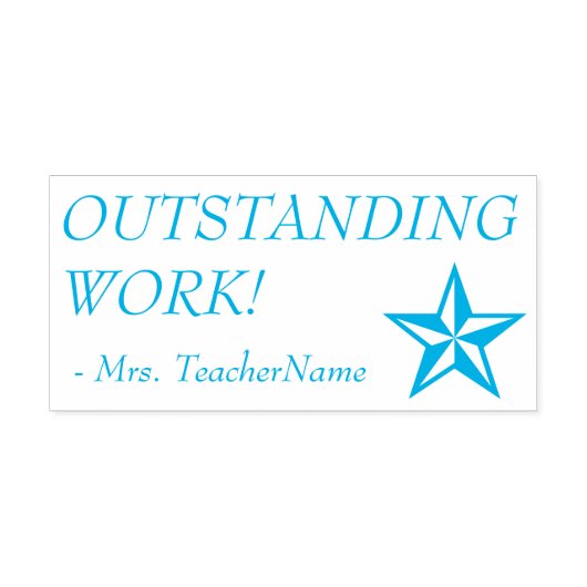 「前向き素晴らしい仕事!」 ターターゴム印 セルフインキングスタンプ (デザイン)