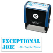 「前向き素晴らしい仕事！」 マーキングゴム印 セルフインキングスタンプ (インサイチュ)