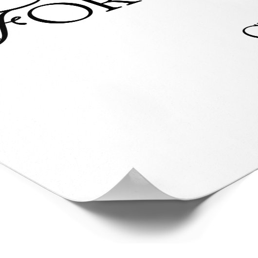 前向き考えやる気を起こさせるポスター ポスター (角)