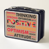 前向き考える態度 メタルランチボックス (裏面)