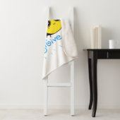 前向き考えるBee Cute 前向き Bee シェルパブランケット (インサイチュ)