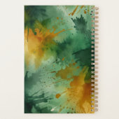 前向き肯定パーソナライズされたプランナー プランナー手帳 (裏面)