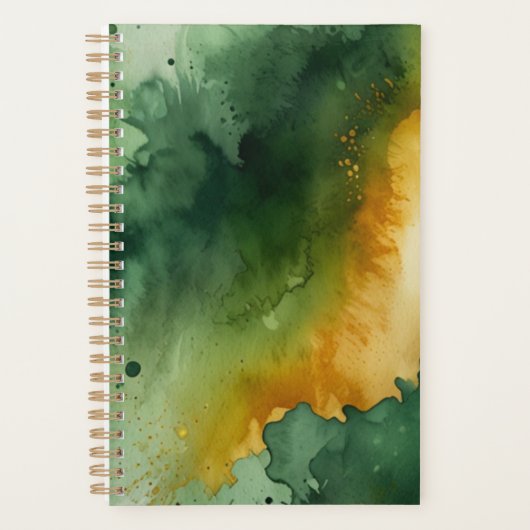 前向き肯定パーソナライズされたプランナー プランナー手帳 (正面)