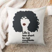 前向き肯定 クッション (ブランケット)