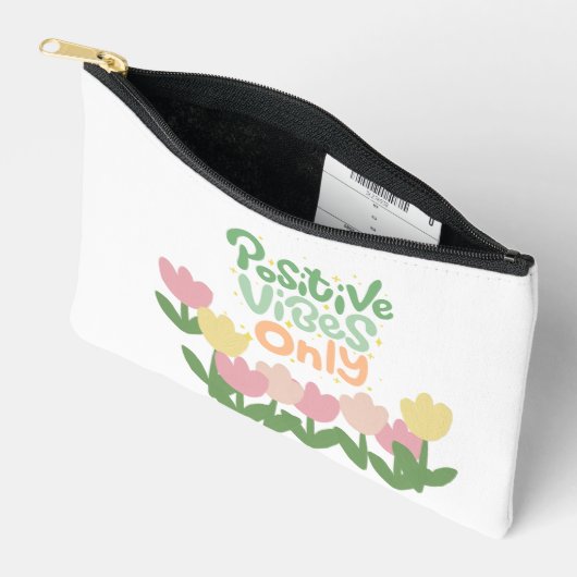 前向き袋 アクセサリーポーチ (見開き)