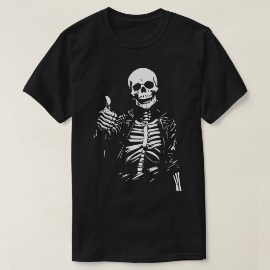 前向き骨 Tシャツ (デザイン正面)