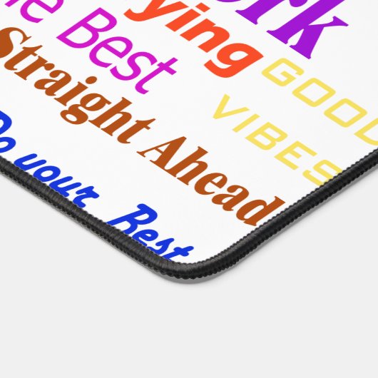 前向き デスクマット (コーナー)