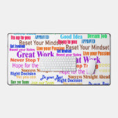 前向き デスクマット (キーボード&マウス)