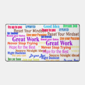 前向き デスクマット (正面)