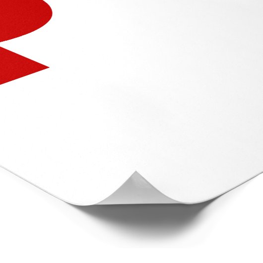 前向き ポスター (角)