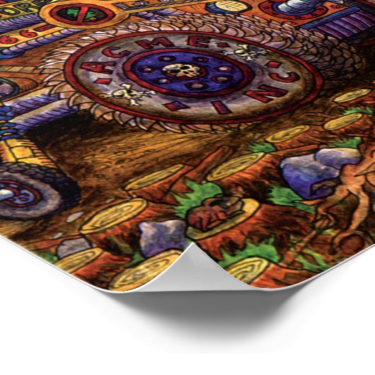 前向き ポスター (角)