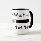 "前向きVibes"読み込みバー" Mag マグカップ (正面右)