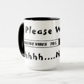 "前向きVibes"読み込みバー" Mag マグカップ (正面左)