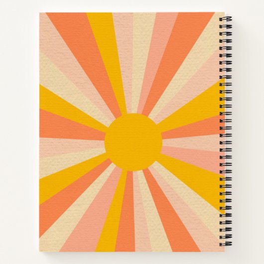 前向きVibes Notebook ノートブック (裏面)