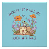 前向きWords Kids 感動的 Wall Art Poster ポスター (正面)