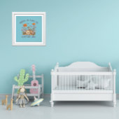 前向きWords Kids 感動的 Wall Art Poster ポスター