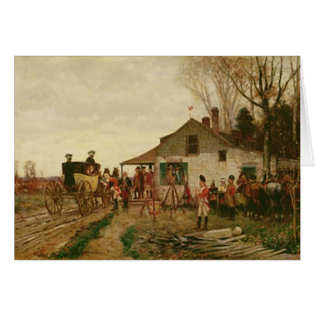 前哨を渡すこと (正面横)