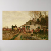 前哨を通り ポスター (正面)