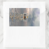 前哨 長方形シール (バッグ)