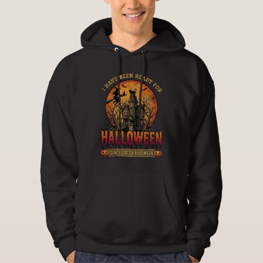 前回のホーンテッドハウスで飛ぶ魔女のハロウィン以来_1 パーカ (正面)