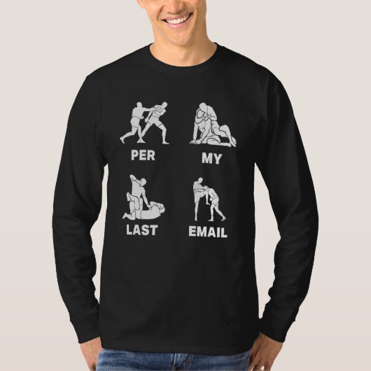 前回のメールごと Tシャツ (正面)