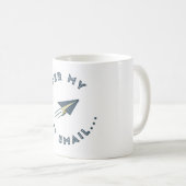 前回のメール参照マグ コーヒーマグカップ (正面右)