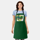 前回の初めではない エプロン (着用した状態)