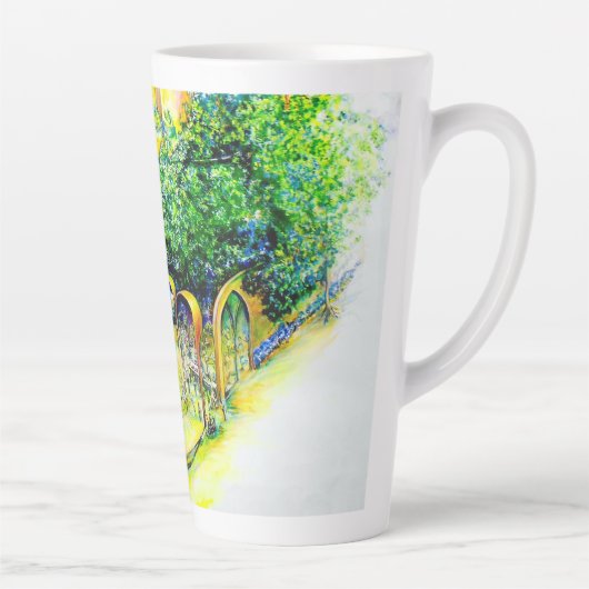 前回の初めではない カフェラテマグ (右)