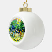 前回の初めではない セラミックボールオーナメント (右)