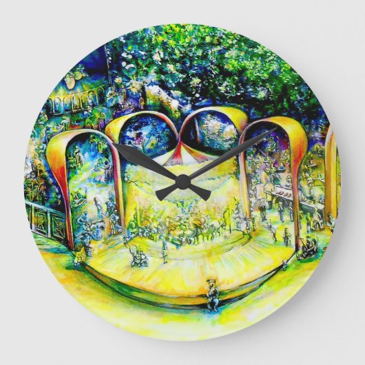 前回の初めではない ラージ壁時計 (正面)