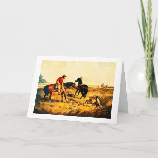 前回の戦争、アメリカ先住民 シーズンカード (正面)