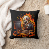 前回の電子メールに対して クッション (ブランケット)