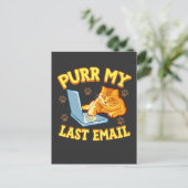 前回の電子メールを削除 ポストカード (スタンド正面)