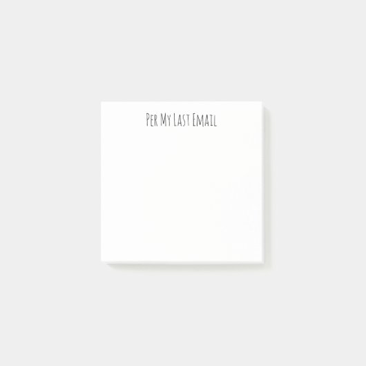 前回のEメール送信後3時間365日 ポストイット (正面)