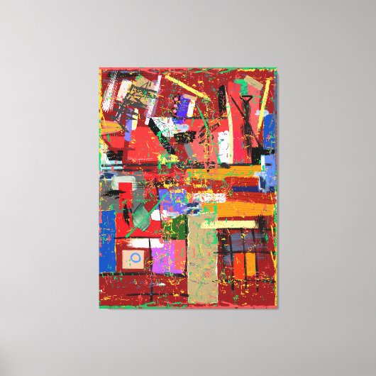 前回のMRI キャンバスプリント (正面)